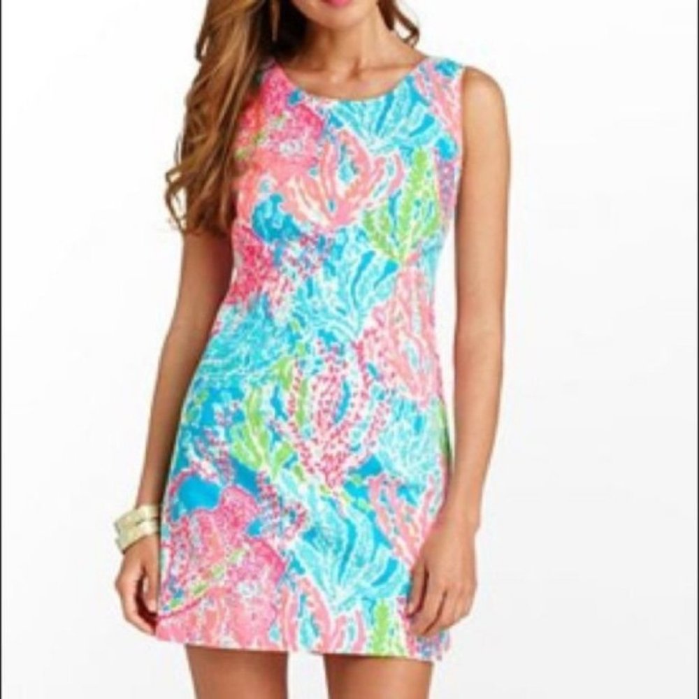 Rare Lilly Pulitzer Let's Cha Cha Delia Dress - 00